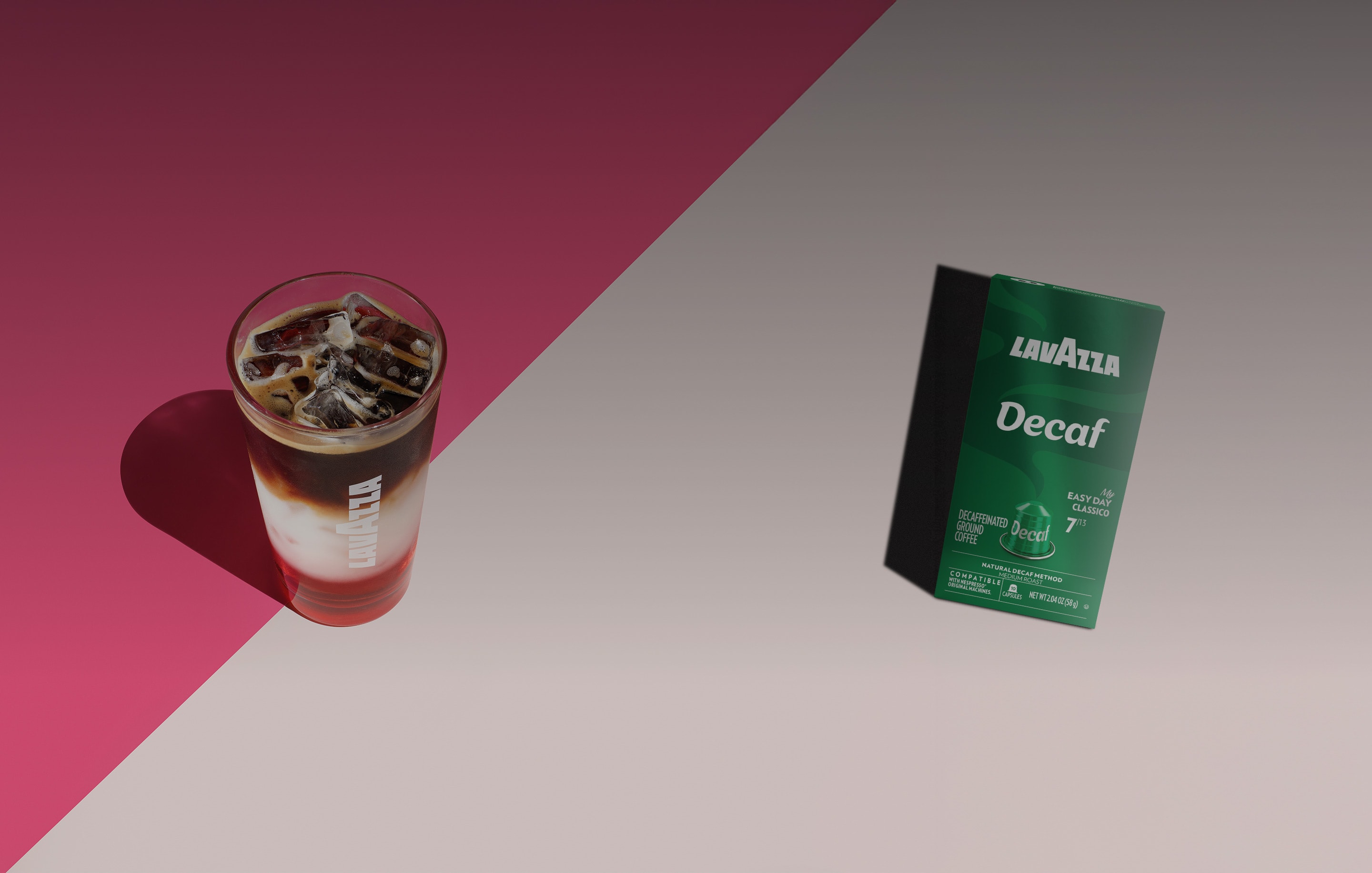 Cherry almond iced latte recipe