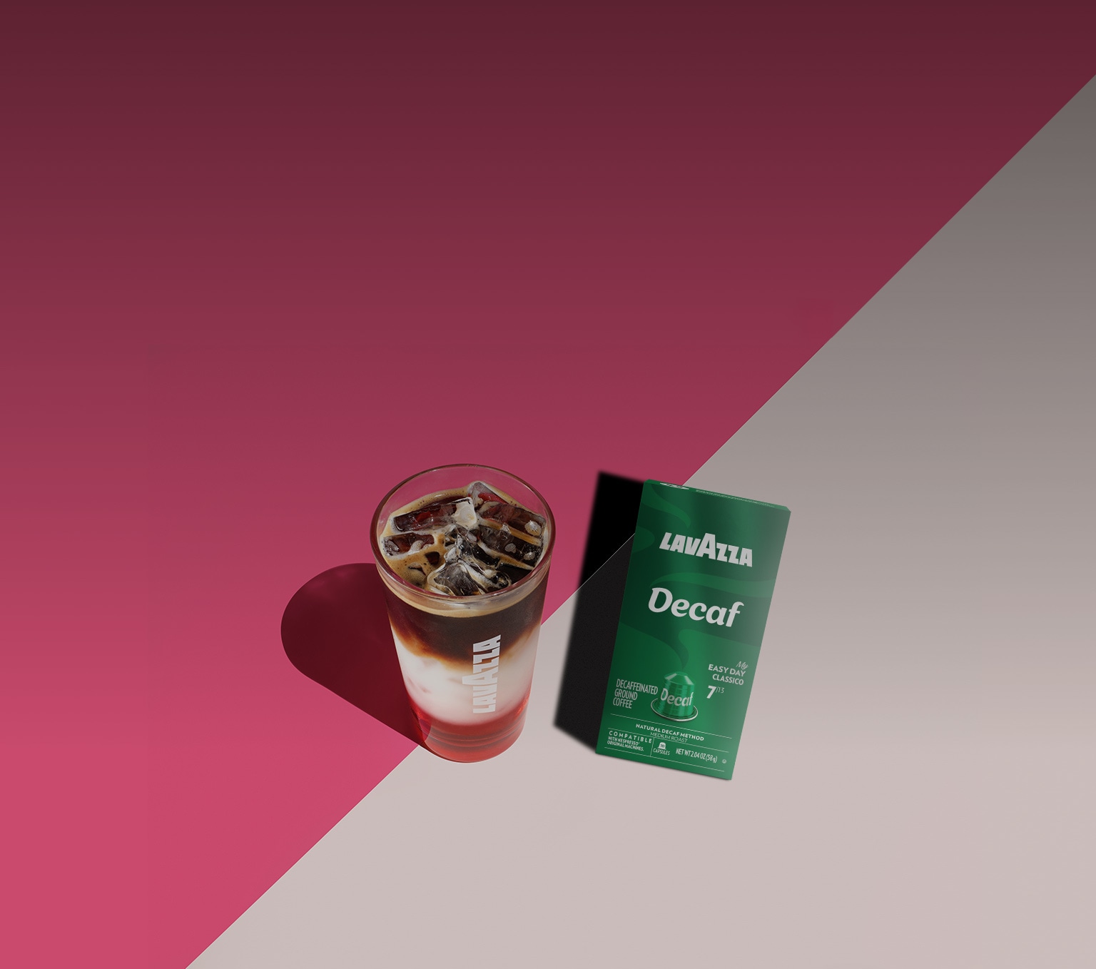Cherry almond iced latte recipe