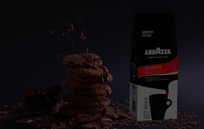 Coffee Cream Cookie Sandwich with Lavazza Classico