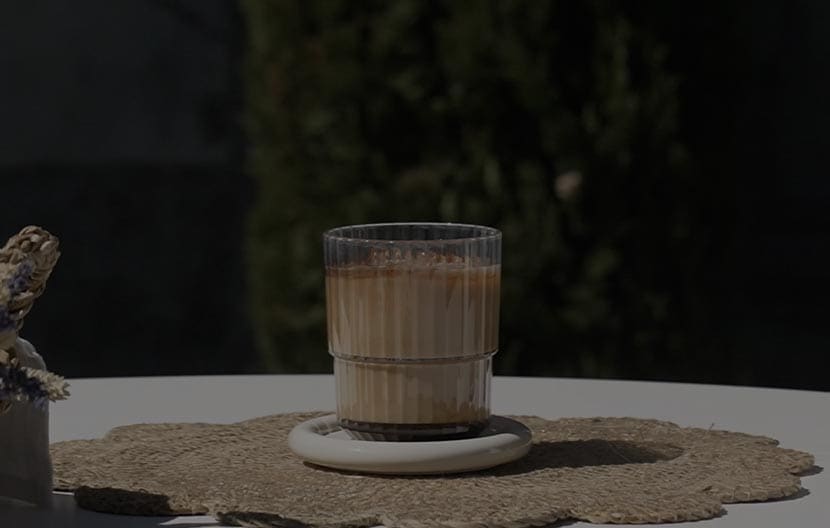 Chocolate Almond Iced Coffee