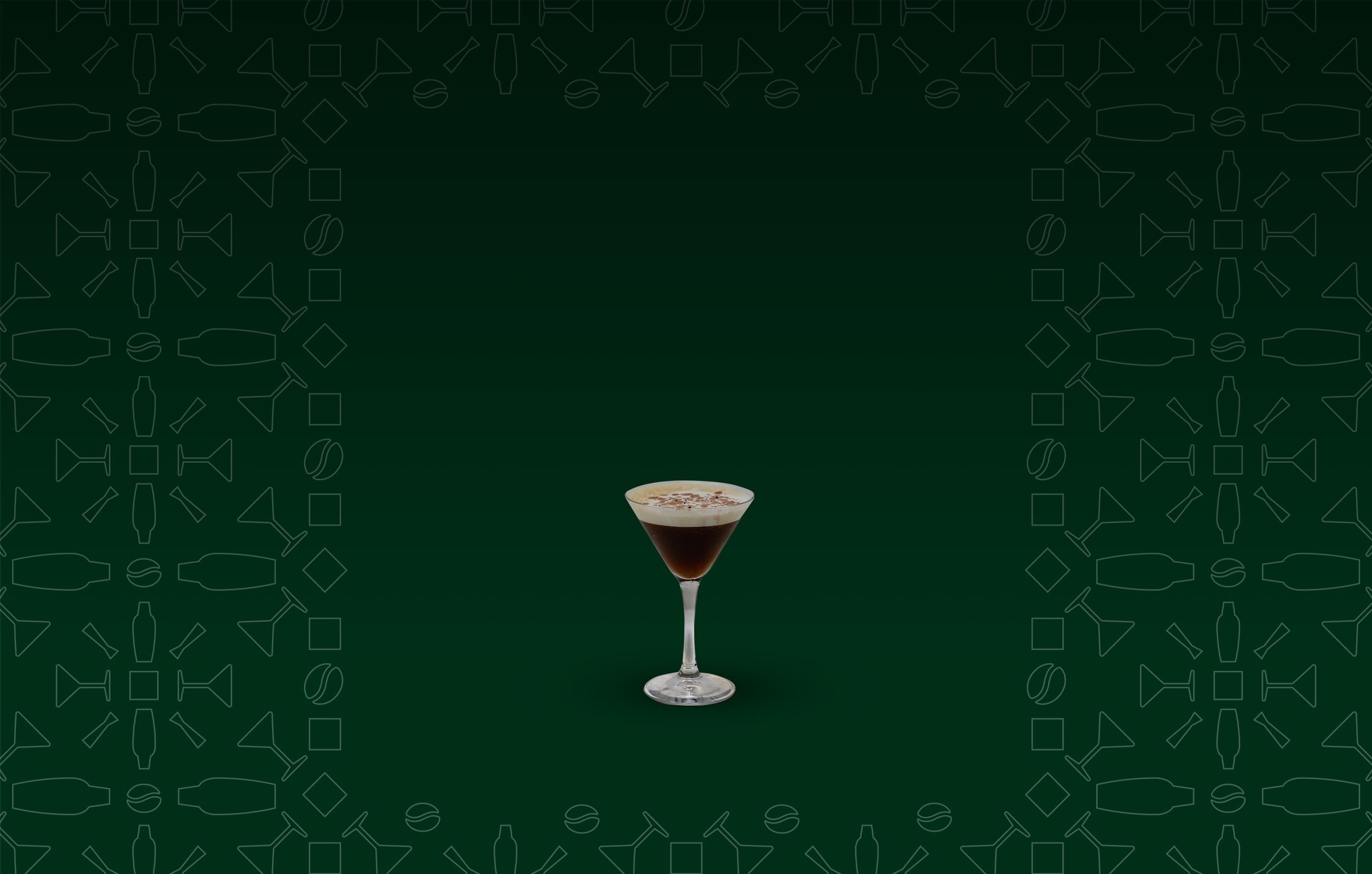 Martini de espresso con crema irlandesa receta