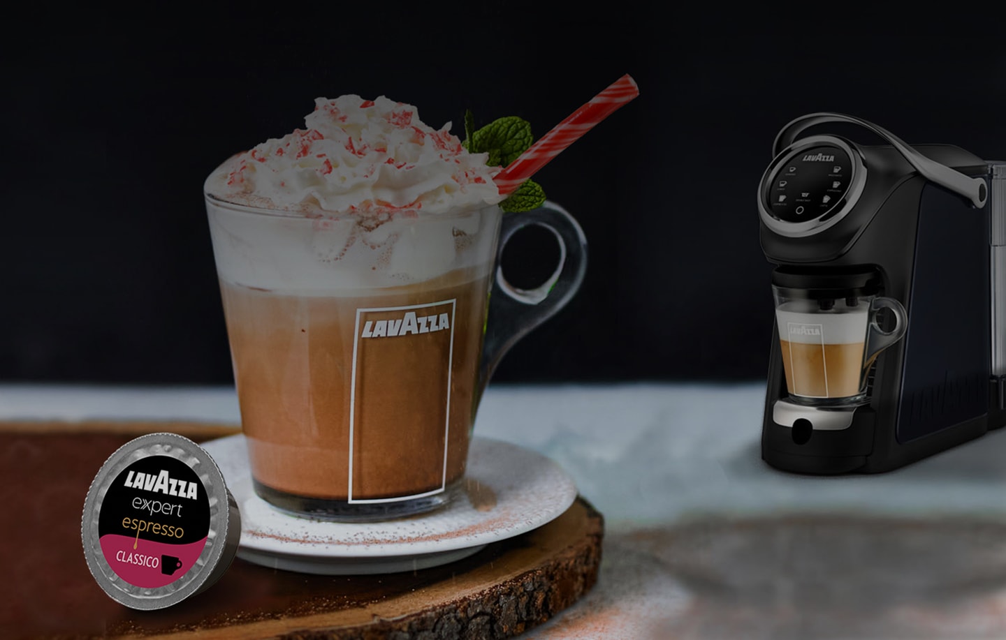 White Chocolate Peppermint Mocha Recipe | Lavazza