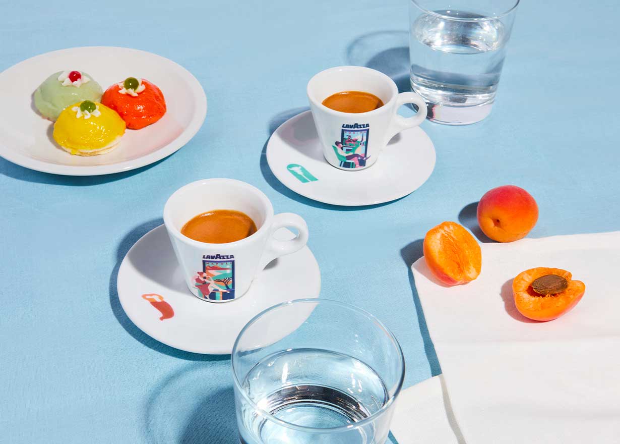 Set 6 Tazzine Caffe Impilabili | Confronta prezzi