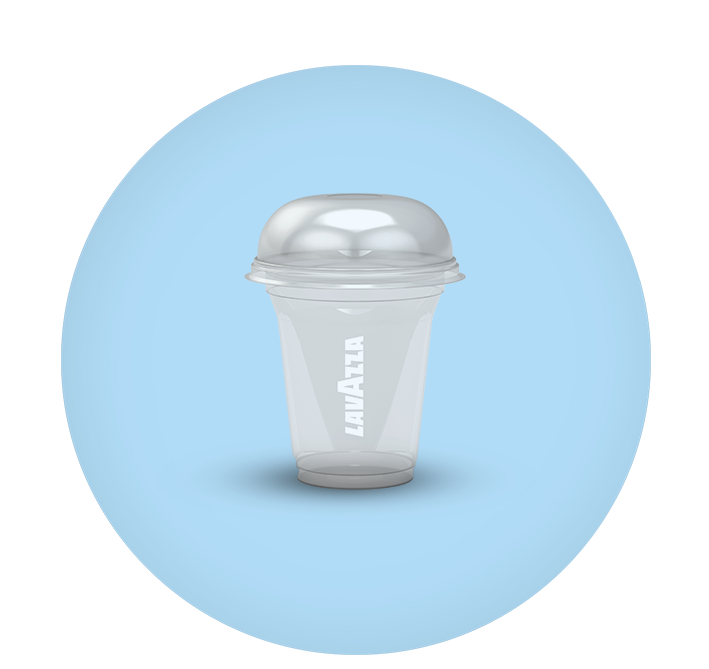 Lavazza Plastic To-Go Cup - pack of 500