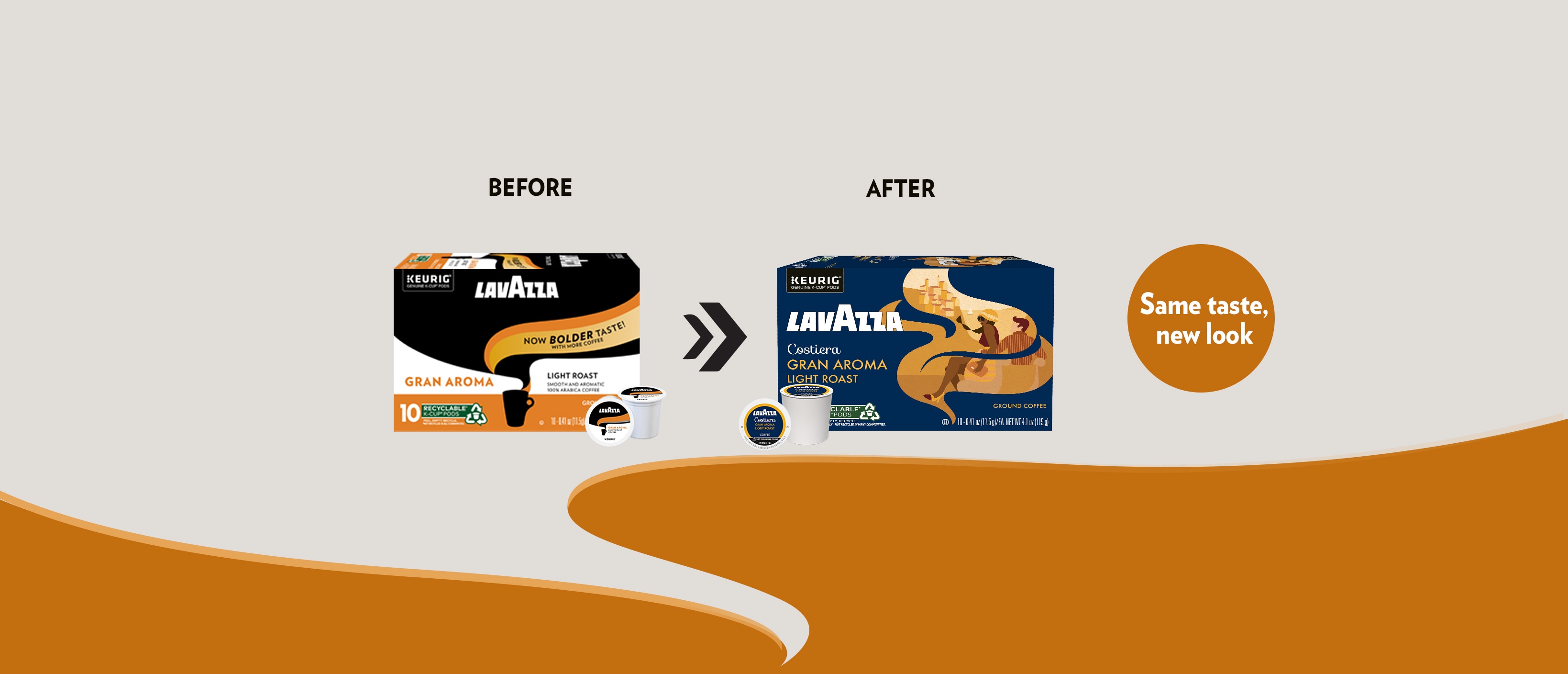 Costiera Gran Aroma Keurig K-Cup® - Single Serve Coffee Pods | Lavazza