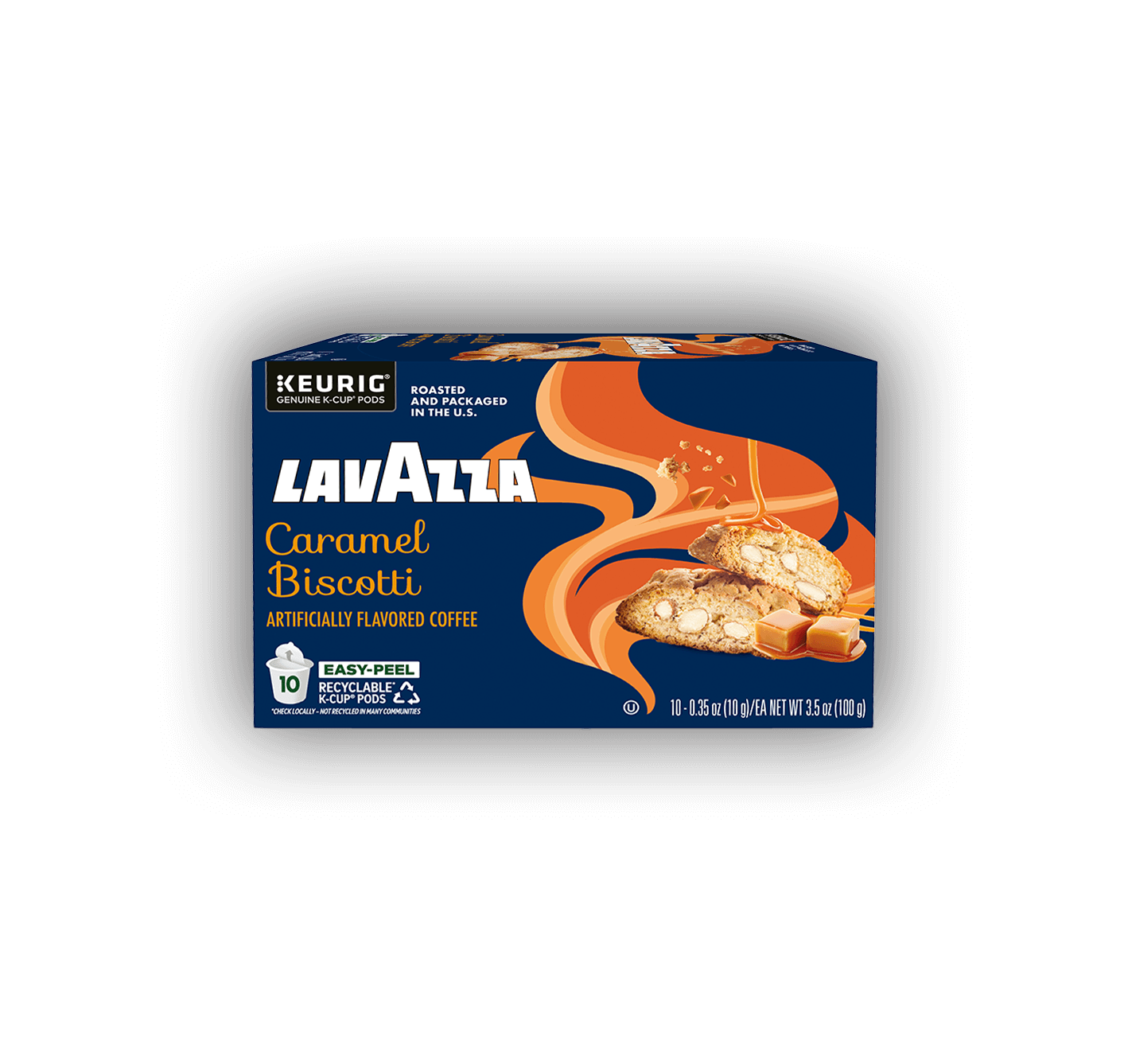 Caramel Biscotti Keurig K-Cup® - Single Serve Coffee Pods | Lavazza