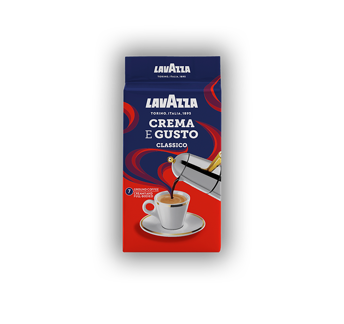  Lavazza medium roast Crema e Gusto Ground Coffee, Italian  Espresso, 8.8-Ounce Brick : Everything Else