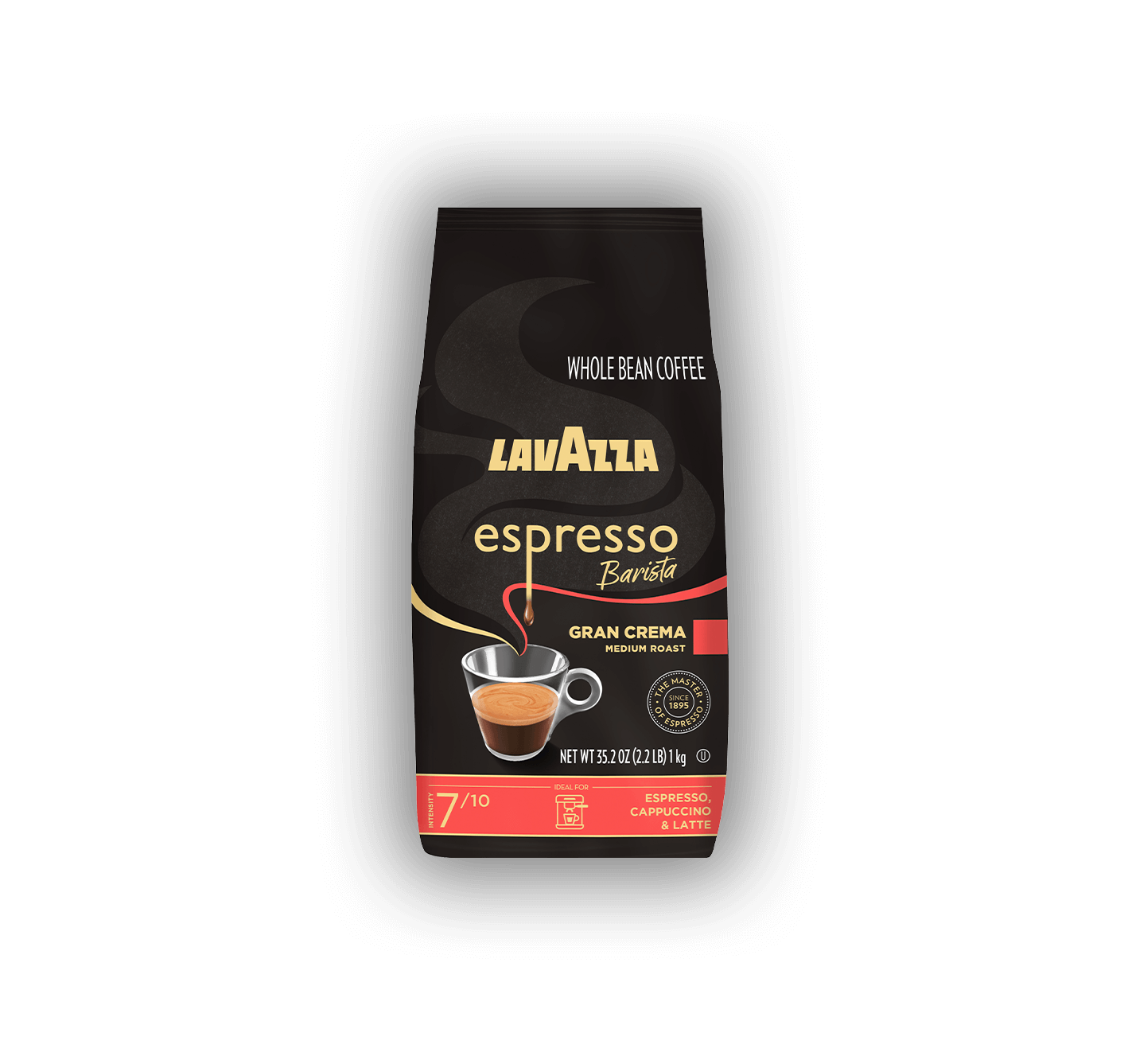 Espresso Barista Gran Crema - Whole Bean Coffee | Lavazza