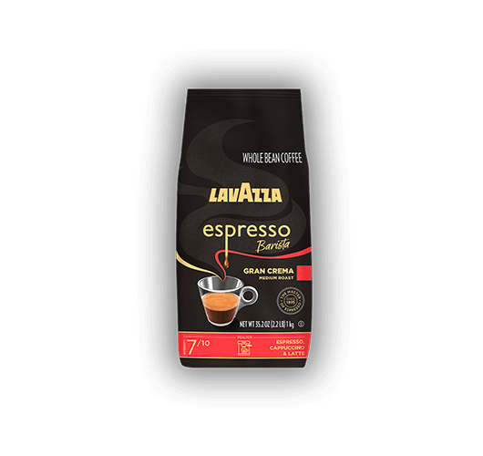 Espresso Barista Gran Crema - Whole Bean Coffee | Lavazza