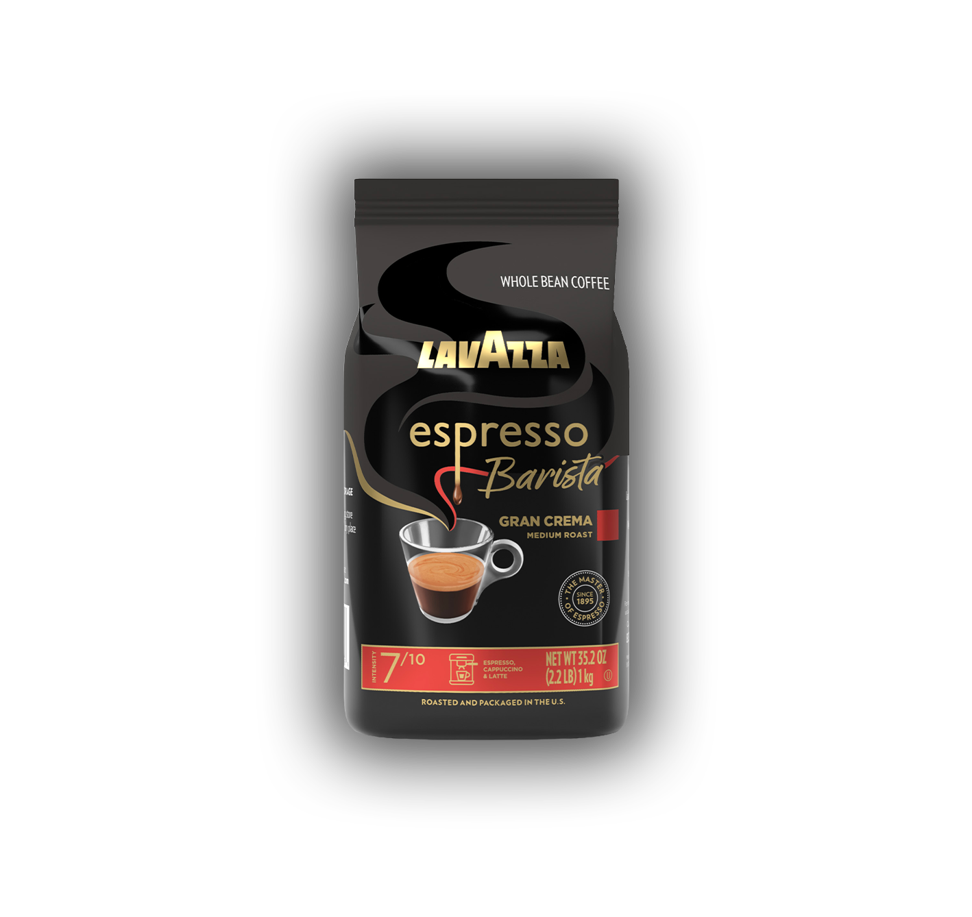 Espresso Barista Gran Crema - Whole Bean Coffee | Lavazza