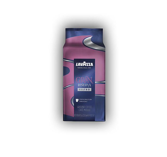 Café molido espresso Lavazza, tostado oscuro italiano, 8 oz