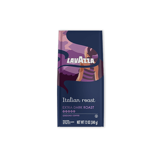 ラガッツアイタリアーナ Italian Roast - Ground Coffee | Lavazza