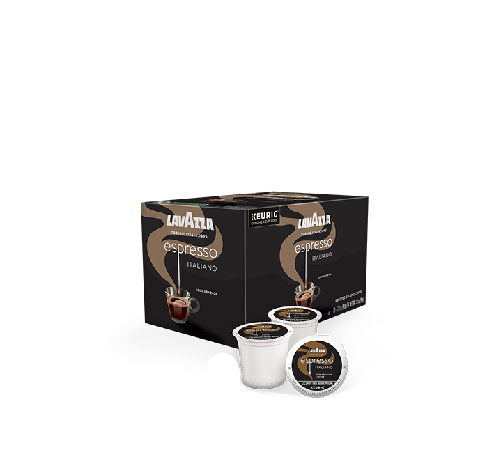 Espresso Italiano Keurig K-Cups® - Single Serve Coffee Pods | Lavazza