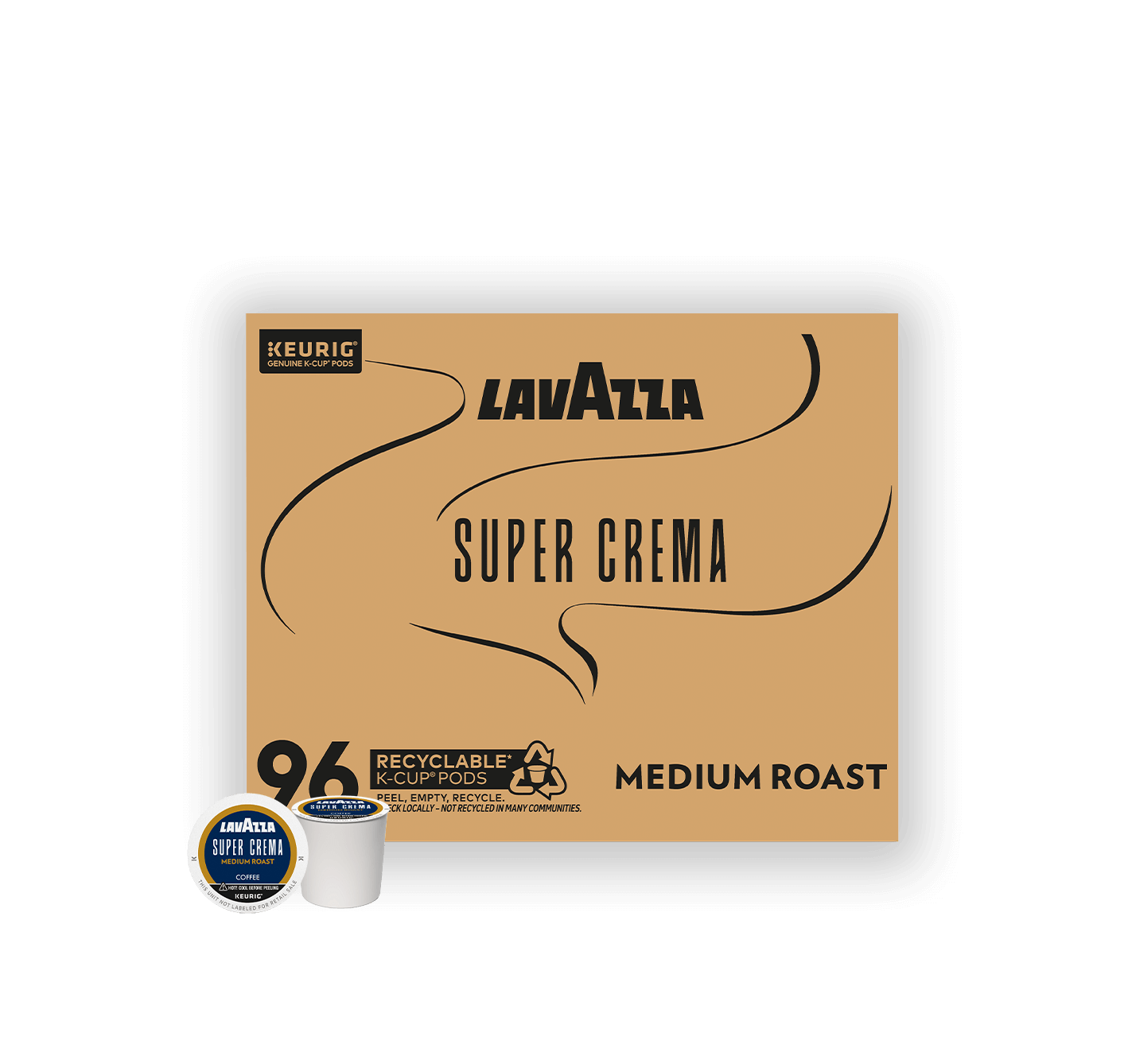 Super Crema Keurig K-Cup® - Single Serve Coffee Pods | Lavazza