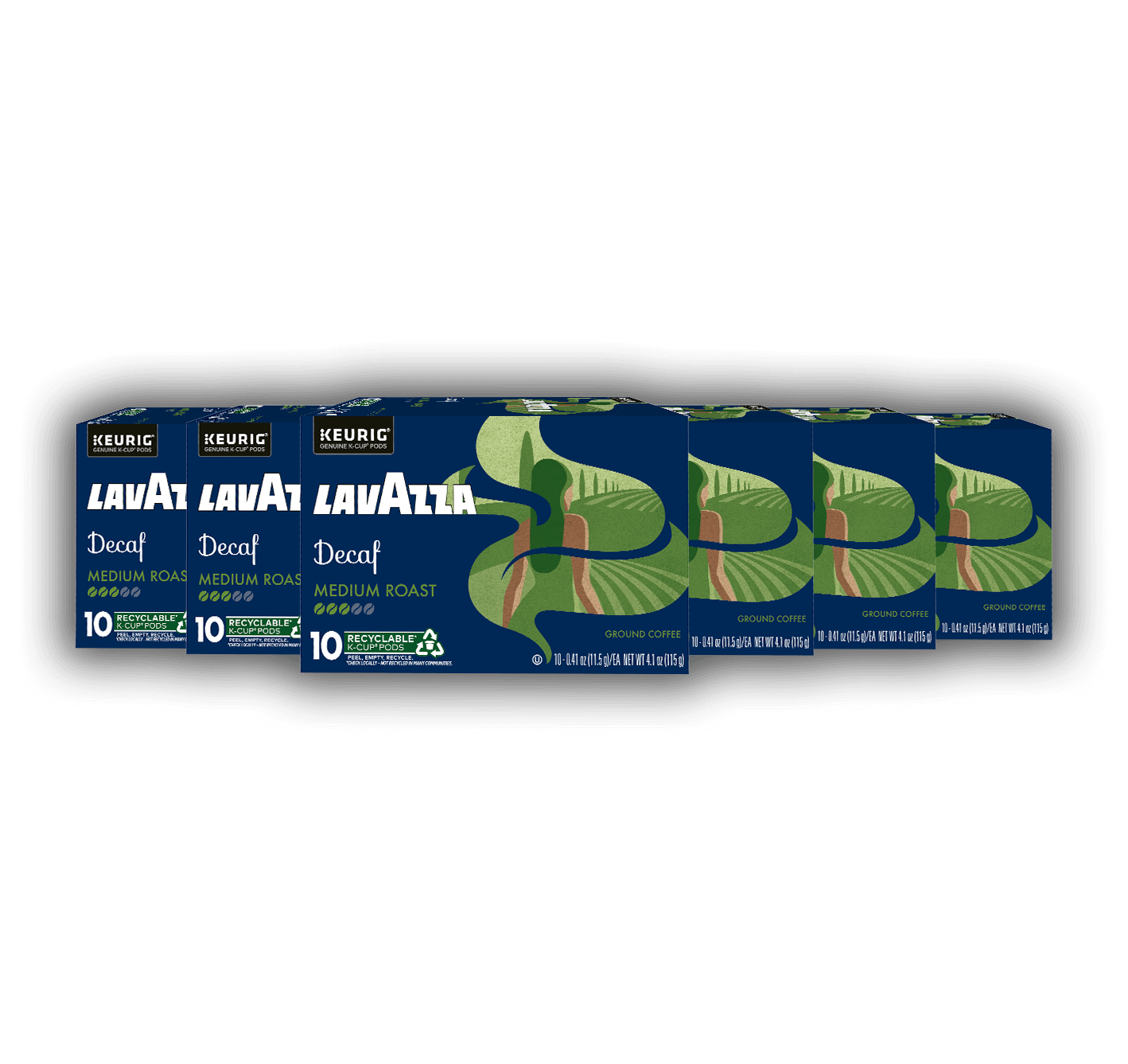 Decaf Keurig K-Cup® - Single Serve Coffee Pods x60 | Lavazza