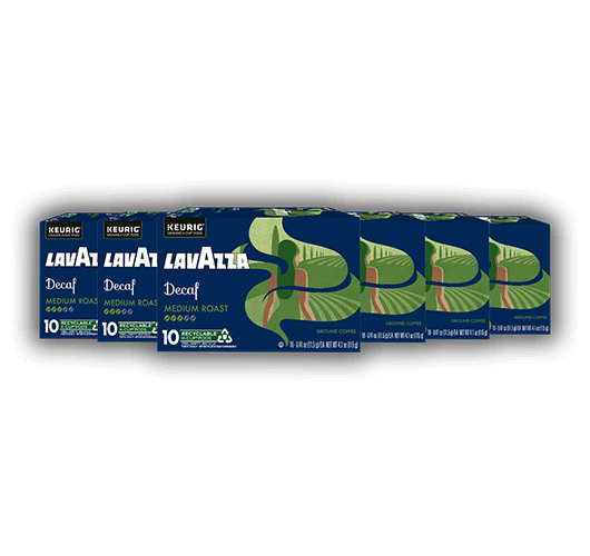 Decaf Keurig K-Cup® - Single Serve Coffee Pods x60 | Lavazza