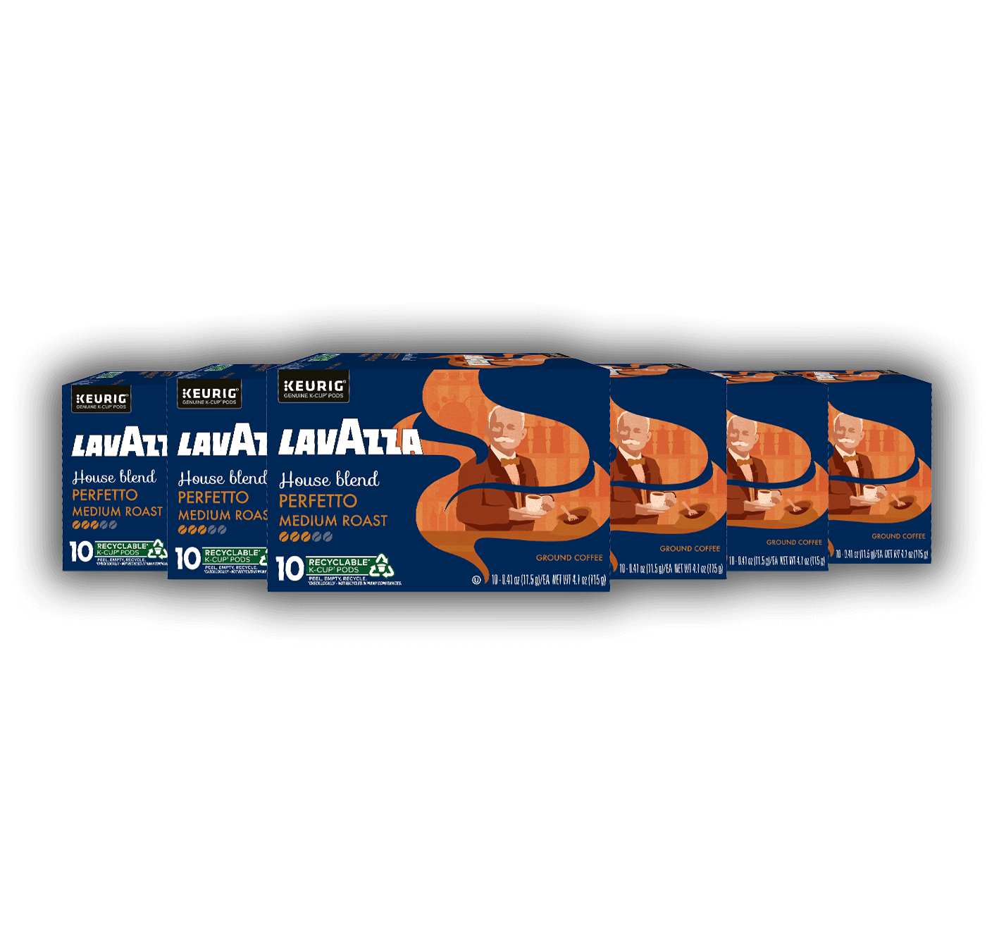 Perfetto Keurig K-Cup® - Single Serve Coffee Pods x60 | Lavazza