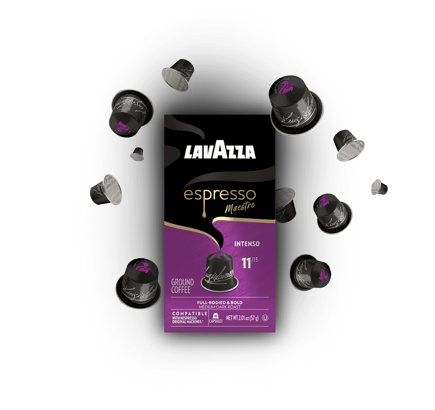 Espresso Maestro Intenso - Capsules Compatible with Nespresso