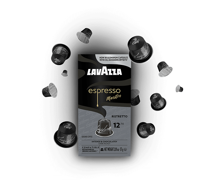 Espresso Maestro Ristretto Capsules Compatible with Nespresso