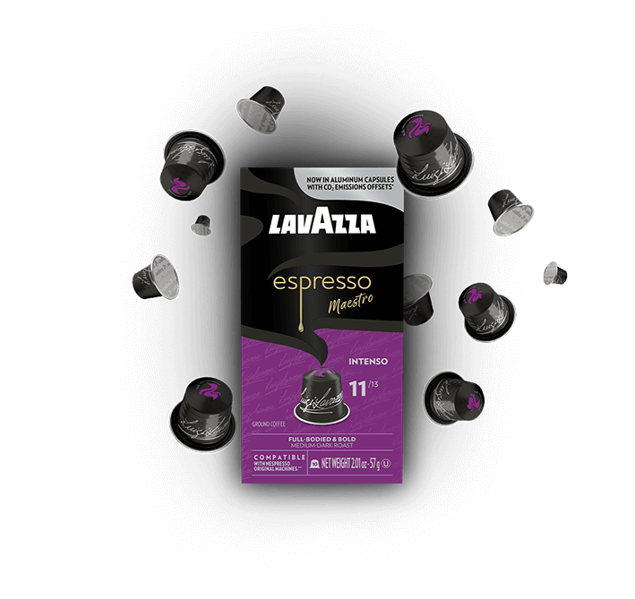 Lavazza Deciso Espresso Dark Roast Capsules Compatible With Nespresso  Original* Machines (Pack Of 100) 