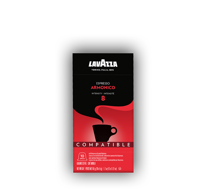 Armonico - Cápsulas Compatibles con máquinas Nespresso Original | Lavazza