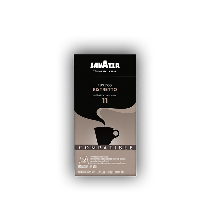 Ristretto - Cápsulas compatibles con máquinas Nespresso Original* | Lavazza