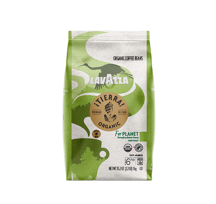 Cafe en Grano Lavazza Tierra - Bolsa 1Kg.