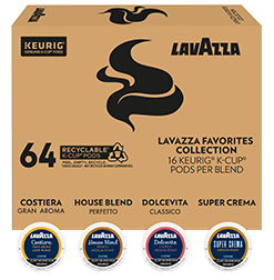 Decaf Keurig K-Cup® - Single Serve Coffee Pods x60 | Lavazza