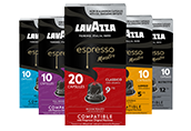 Paquete surtido de cápsulas compatibles con las máquinas Nespresso Original*