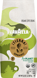 Café molido LAVAZZA Tierra For Africa Organic 250 g - Devoto Hnos