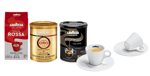 LAVAZZA CAFFE' MACINATO ESPRESSO IN BLU 100% ARABICA GR.250 (3353) - Family  Cash La Grande A