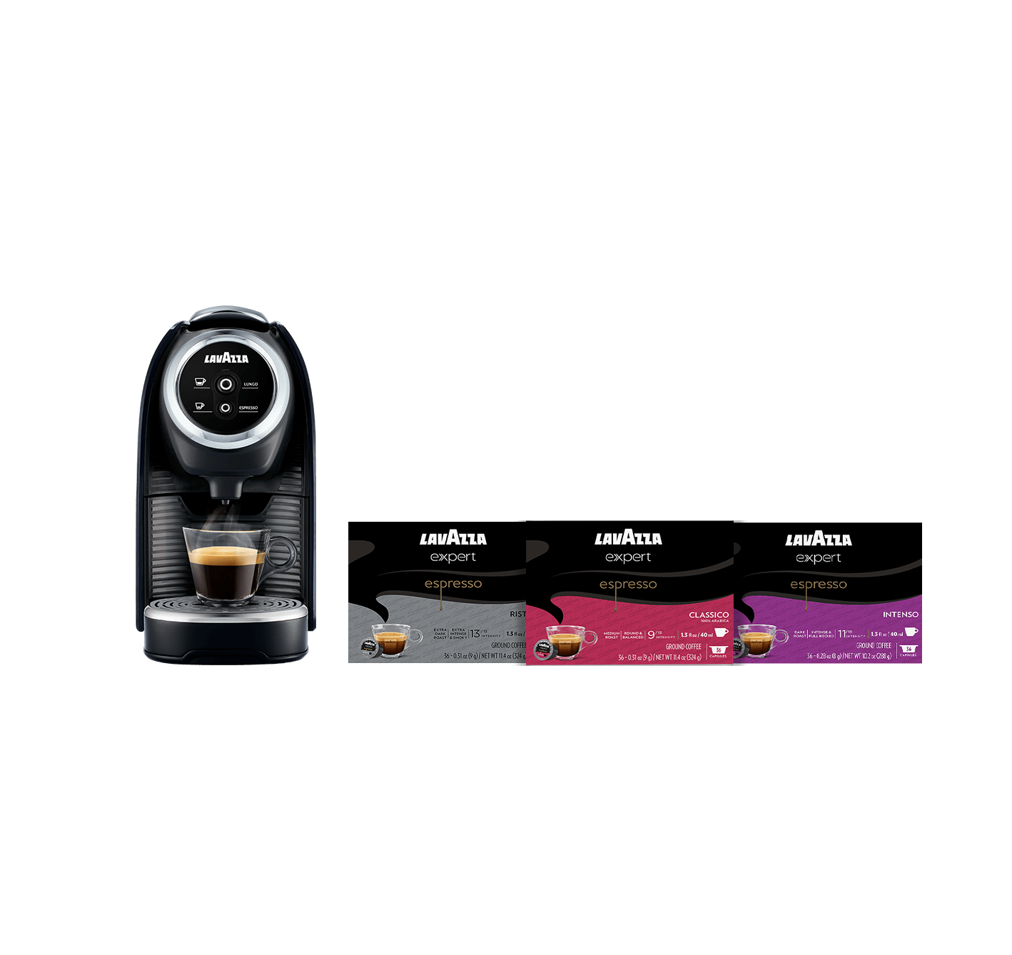 Classy Mini Kit with coffee capsules | Lavazza