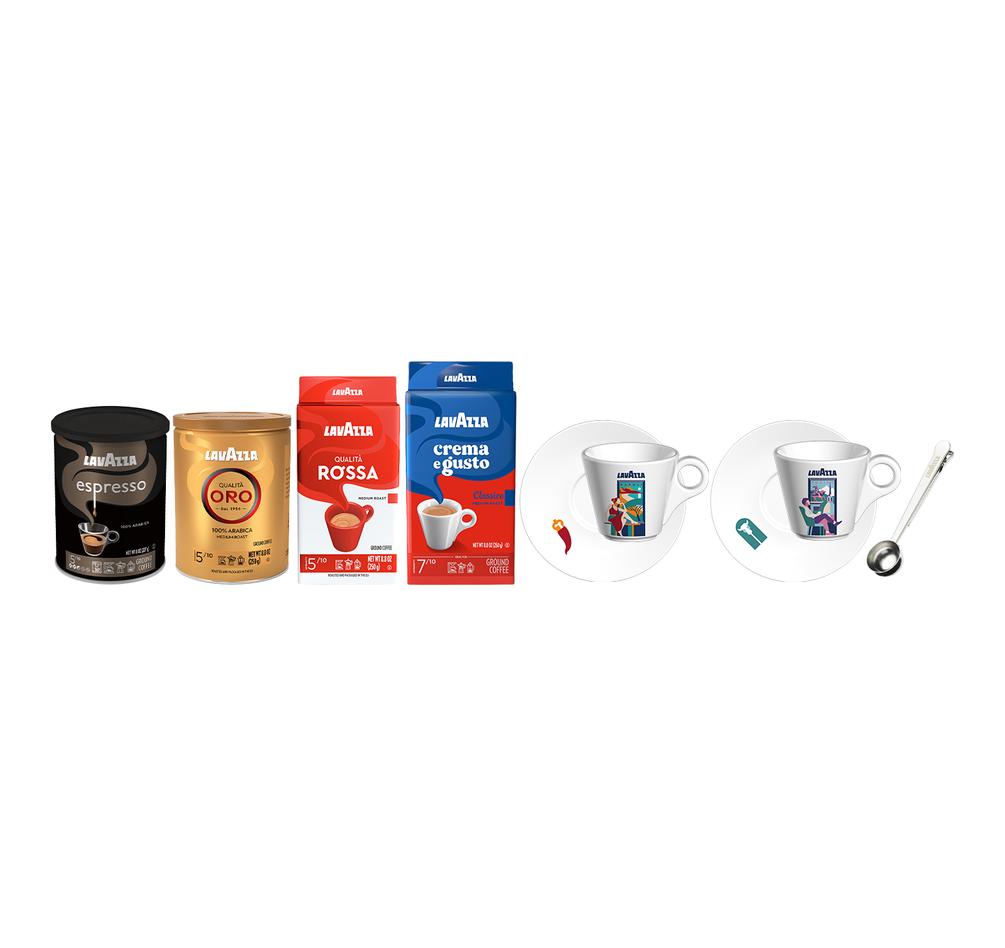 Espresso Lovers Bundle - Ground Coffee | Lavazza