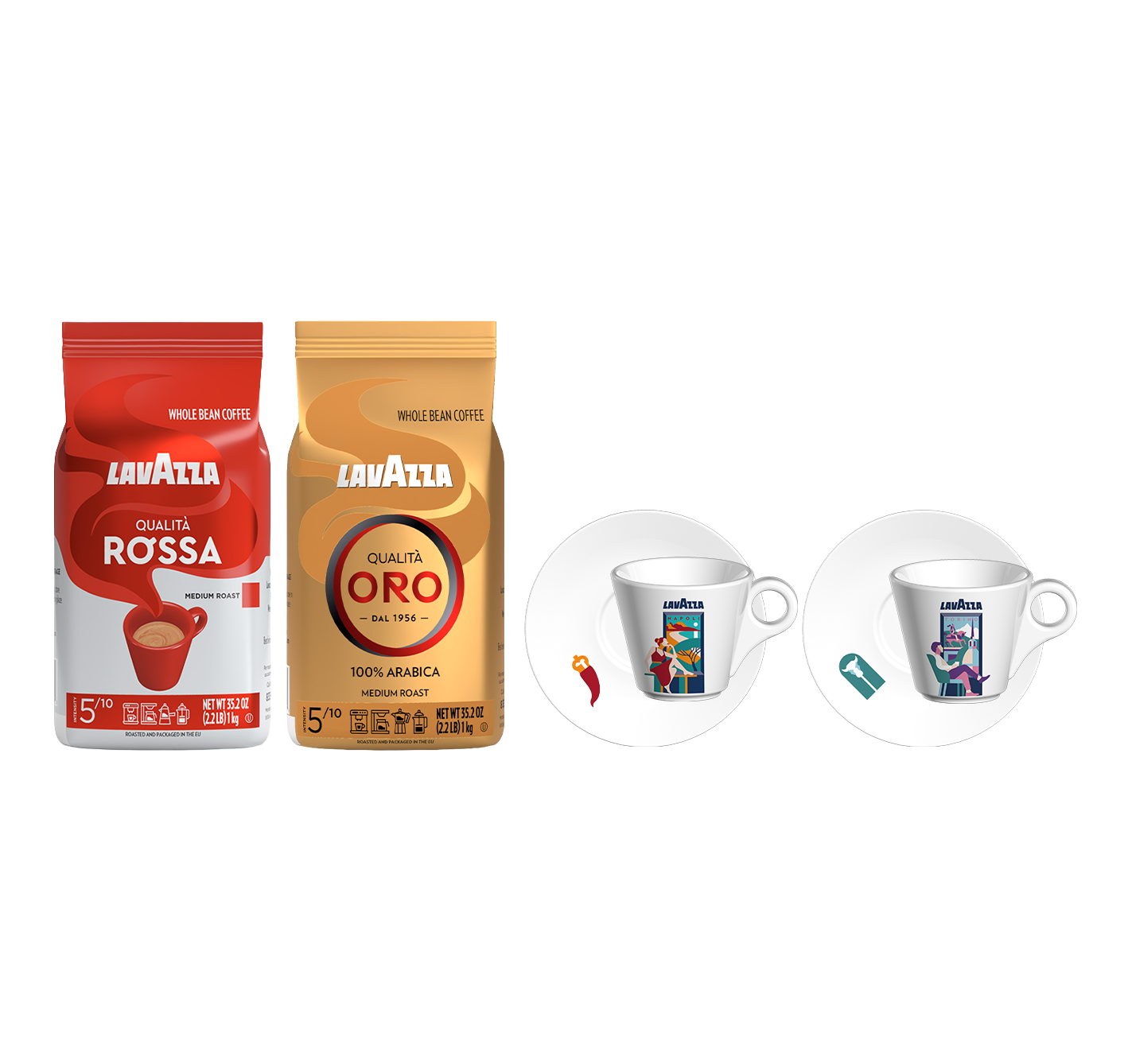 Espresso Lovers Bundle - Whole Bean Coffee | Lavazza
