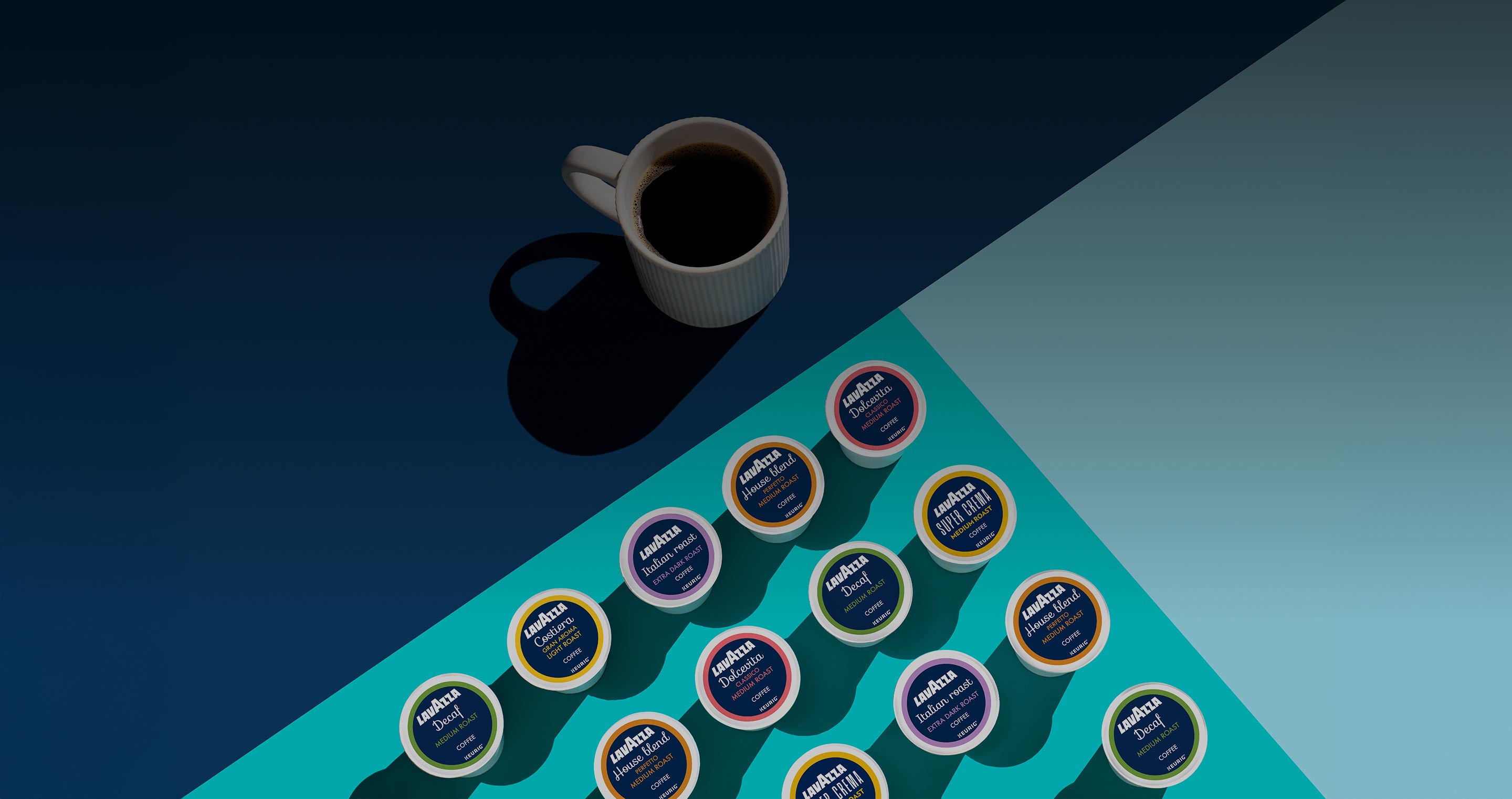 Italian Roast Keurig K-Cup® - Single Serve Coffee Pods x60 | Lavazza