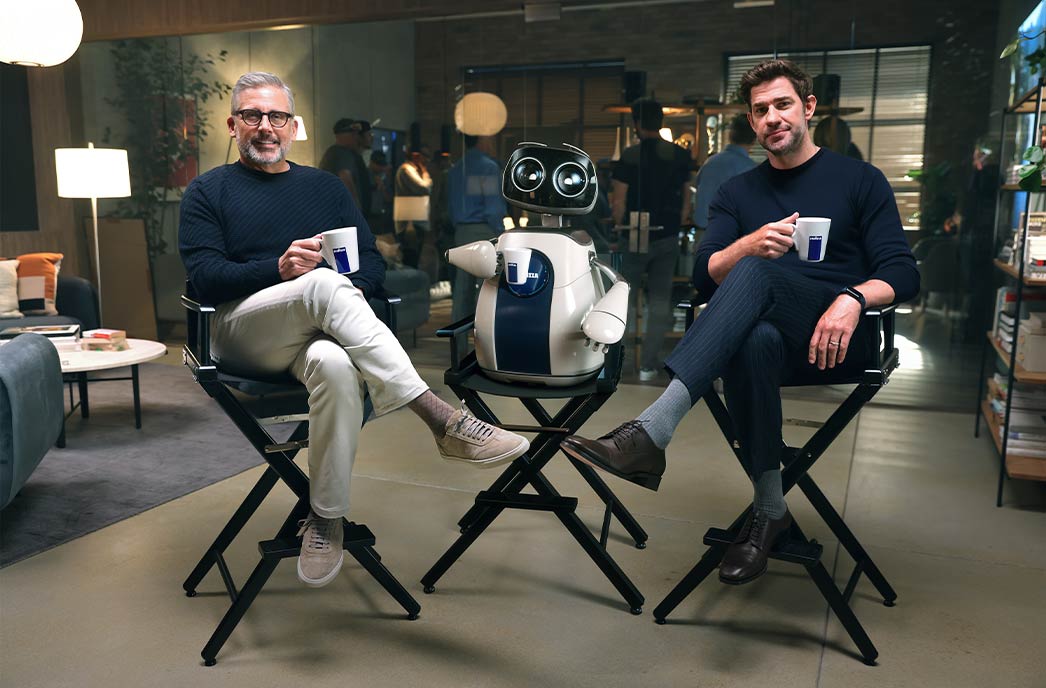 Actors in Lavazza commercial