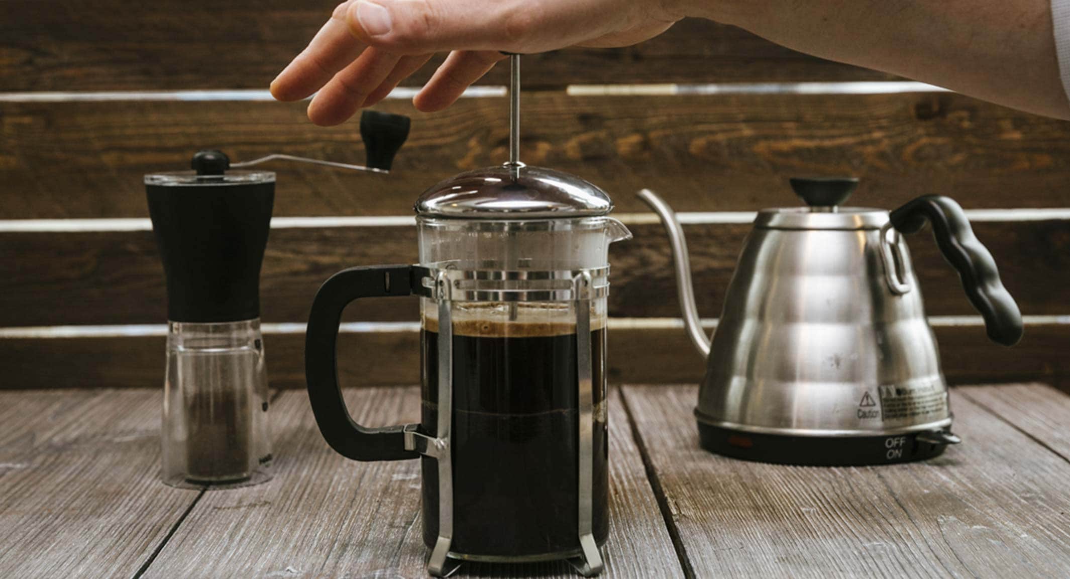 How to use a cafetiere at home Lavazza