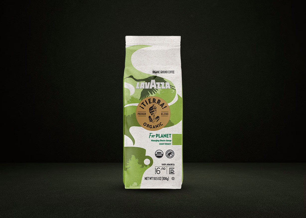 Lavazza TIERRA オーガニックホールビーン　１kg×１２袋 Lavazza TIERRA オーガニックホールビーン 1kg×12袋