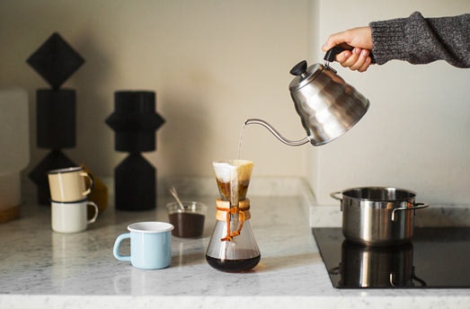 Cómo hacer un café perfecto con cafetera Chemex 